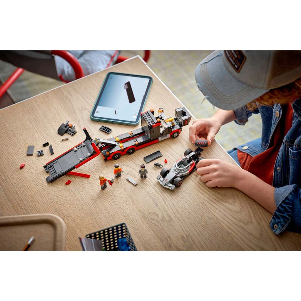 LEGO® City: F1® камион с F1® Audi състезателен автомобил (60493) изображение 7