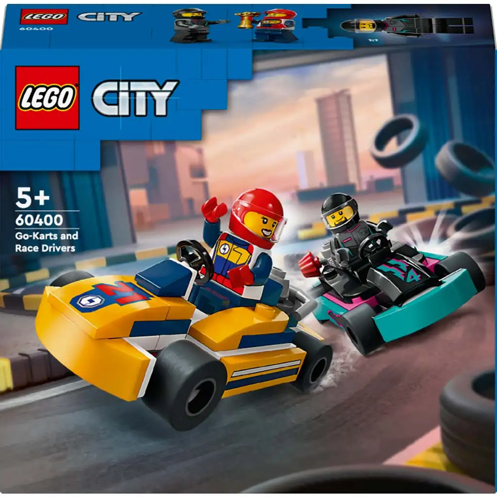 LEGO® City: Гокартове и състезателни пилоти (60400) изображение 1