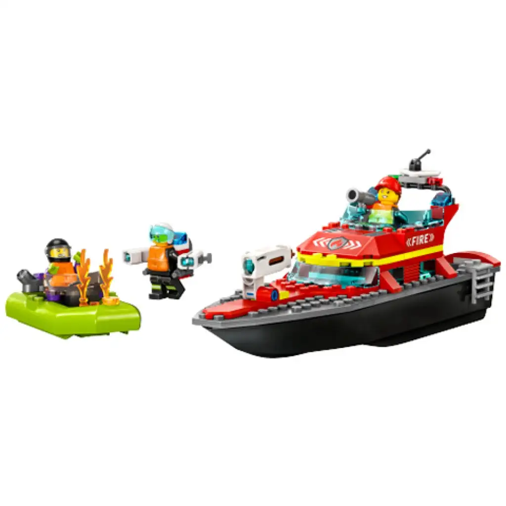 LEGO® City: Пожарна лодка (60373) изображение 3