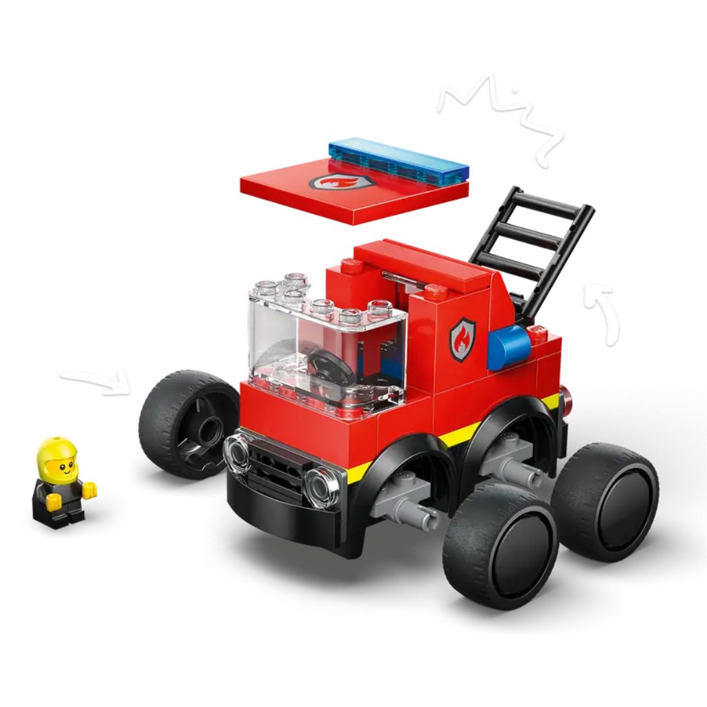 LEGO® City: Превозни средства – Пожарна кола (60482) изображение 3