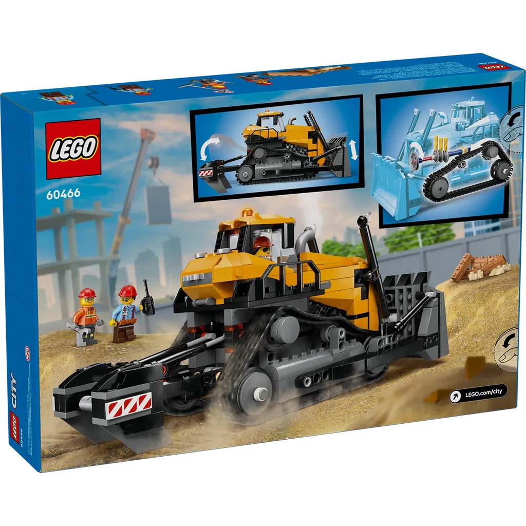 LEGO® City: Жълт булдозер (60466) изображение 2