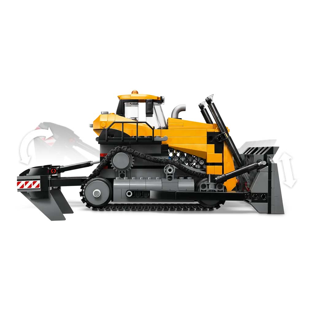 LEGO® City: Жълт булдозер (60466) изображение 5