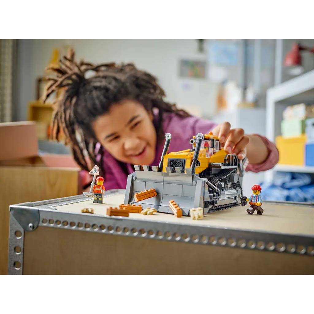 LEGO® City: Жълт булдозер (60466) изображение 6
