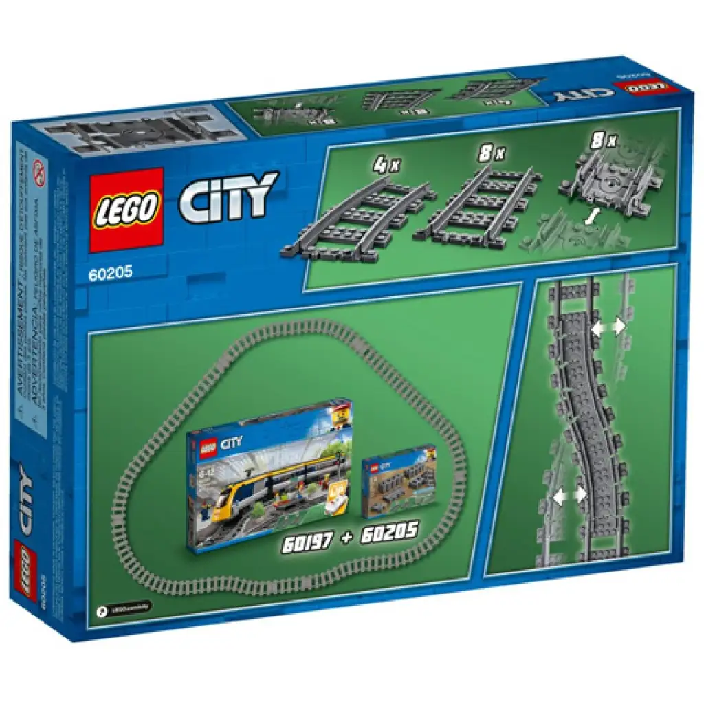 LEGO® City: Железопътни релси (60205) изображение 4