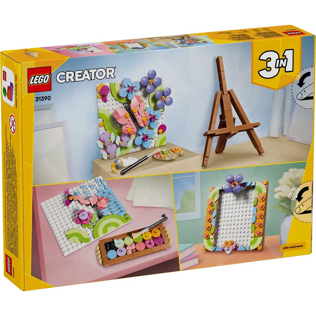 LEGO® Creator: Цветни художествени творби (31390) изображение 8