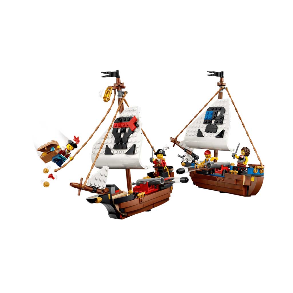 LEGO® Creator: Иконичен пиратски кораб (31387) изображение 5