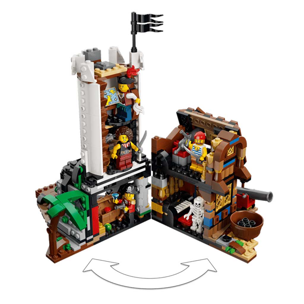 LEGO® Creator: Иконичен пиратски кораб (31387) изображение 6