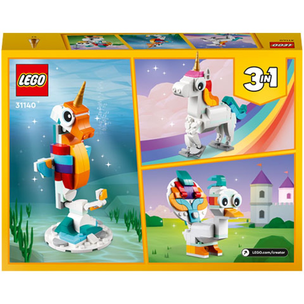 LEGO® Creator: Магически еднорог 3 в 1 (31140) изображение 2