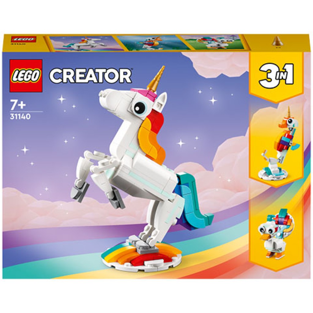 LEGO® Creator: Магически еднорог 3 в 1 (31140) изображение 1