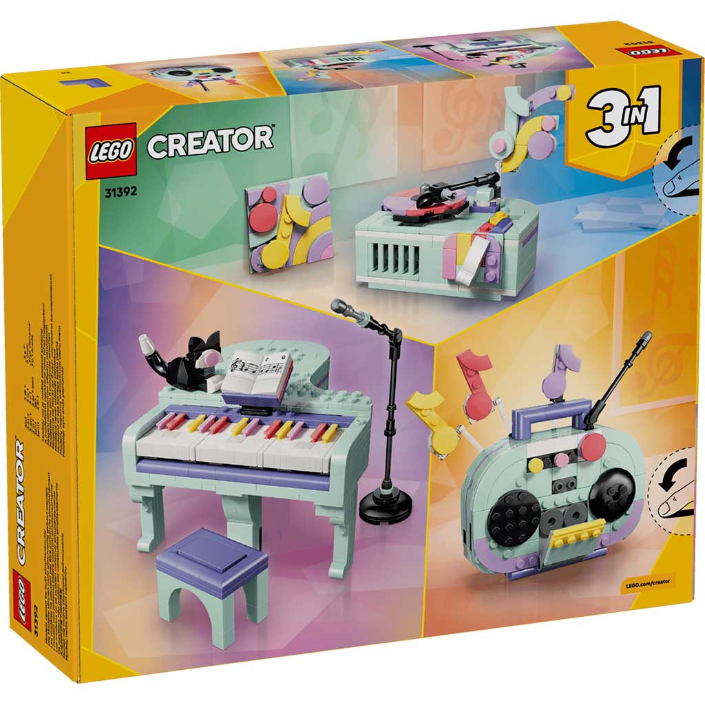 LEGO® Creator: Музикална декорация с котка (31392) изображение 8