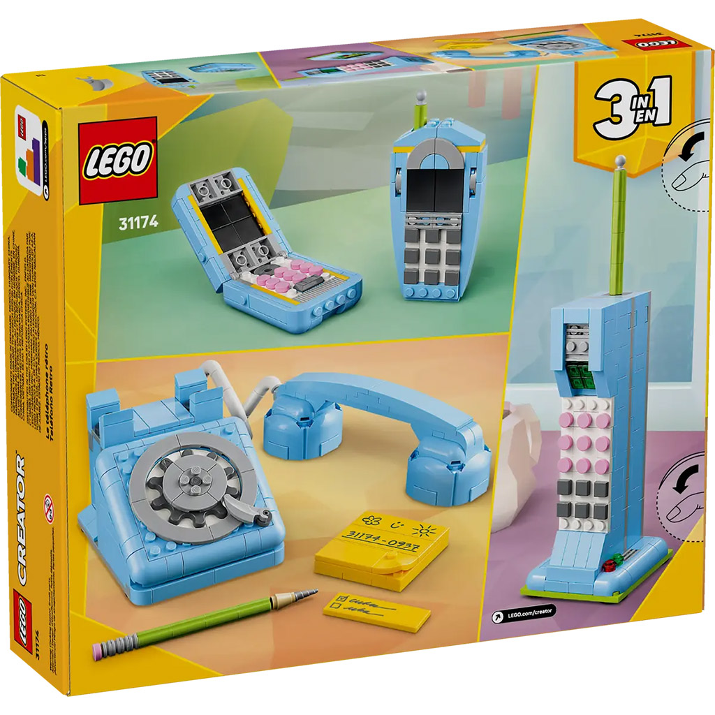 LEGO® Creator: Ретро телефон (31174) изображение 6
