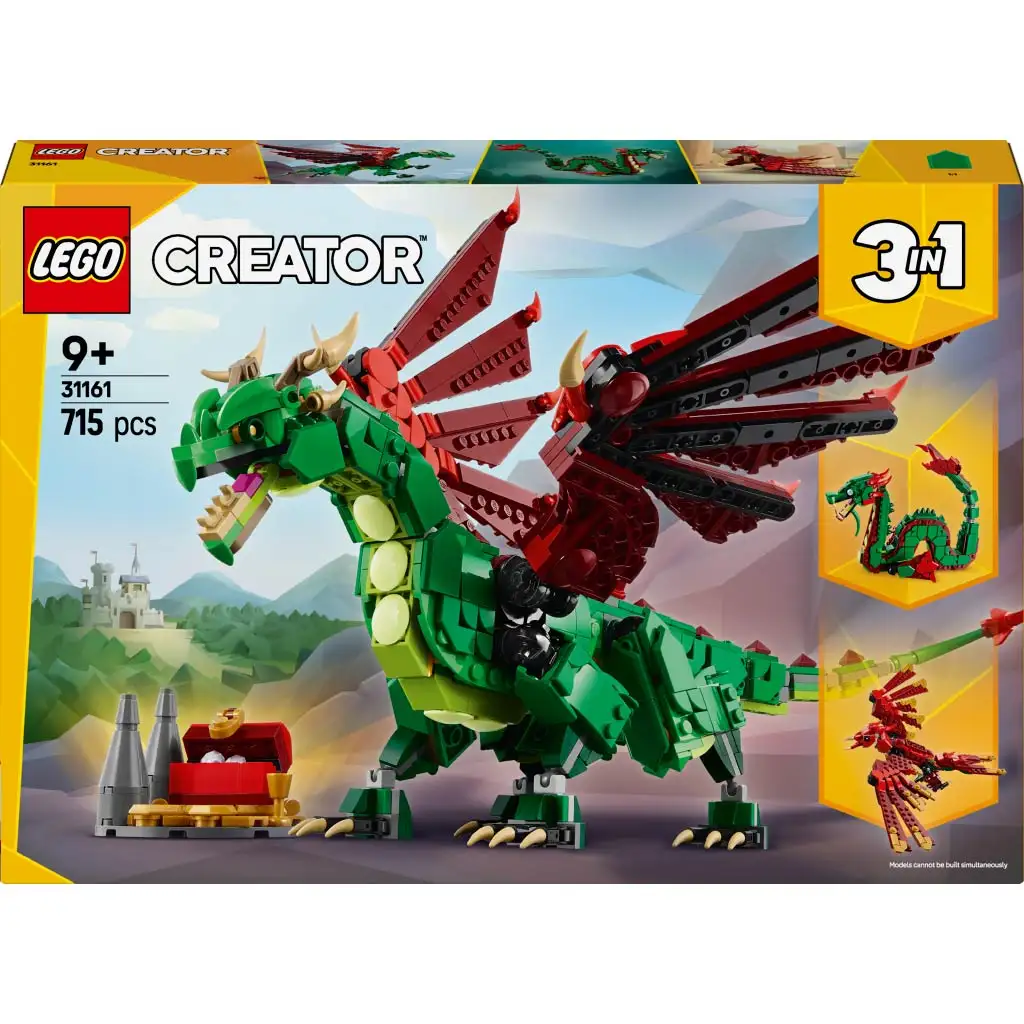 LEGO® Creator: Средновековен дракон (31161) изображение 1