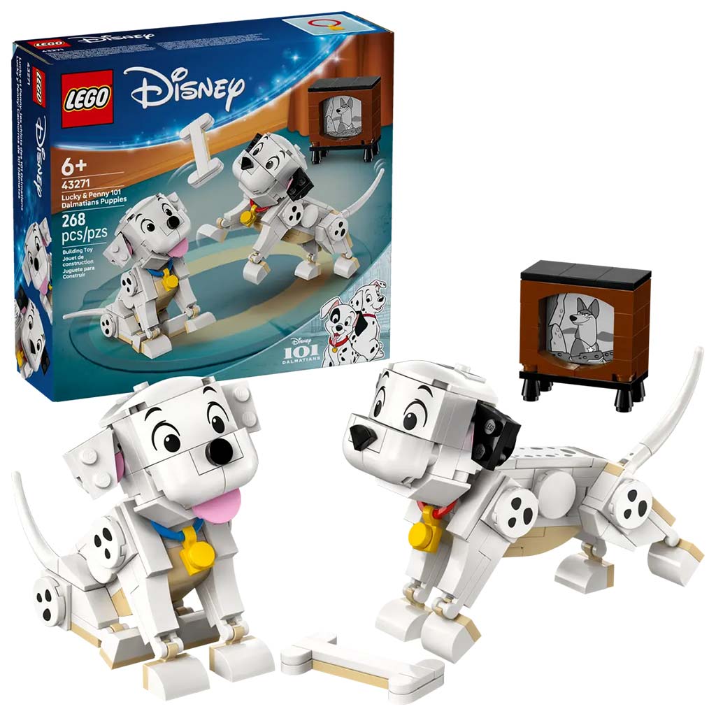LEGO® Disney: 101 кученца: Кукси и Пелеш далматинчета (43271) изображение 1