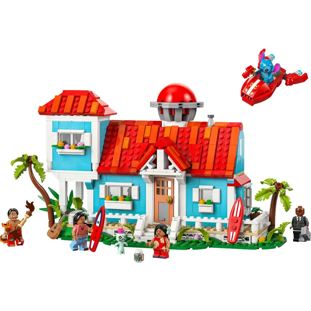 LEGO® Disney: Къщата на Лило и Стич на плажа (43268) изображение 7