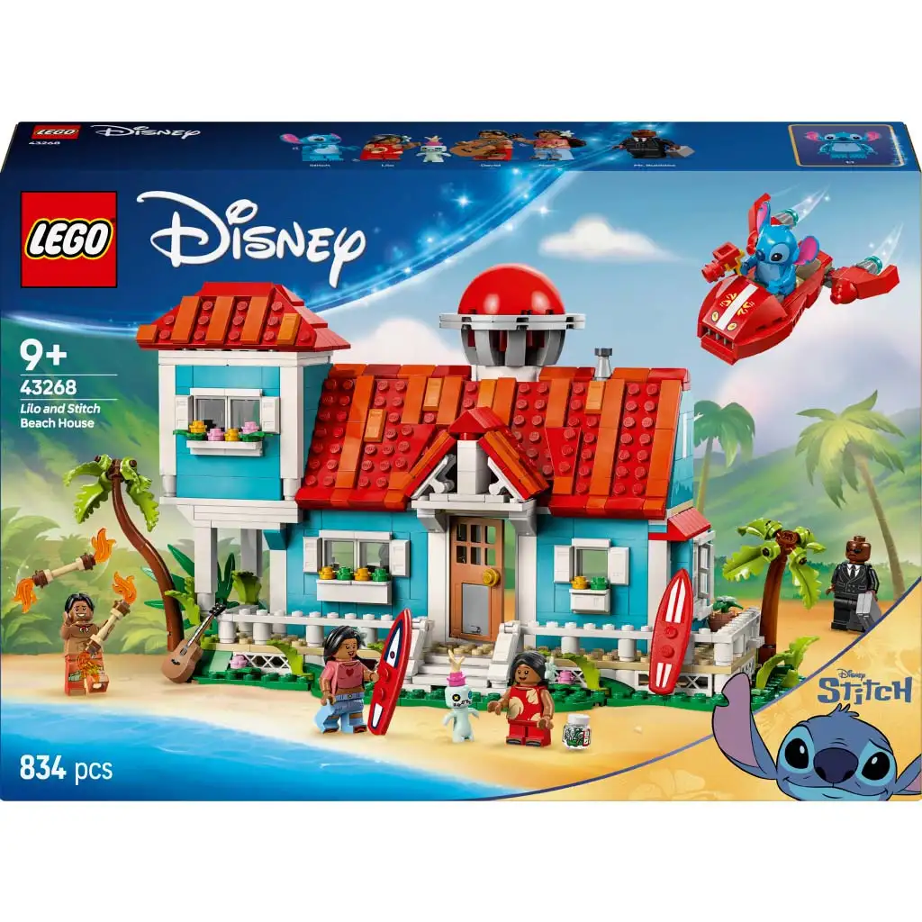 LEGO® Disney: Къщата на Лило и Стич на плажа (43268) изображение 1