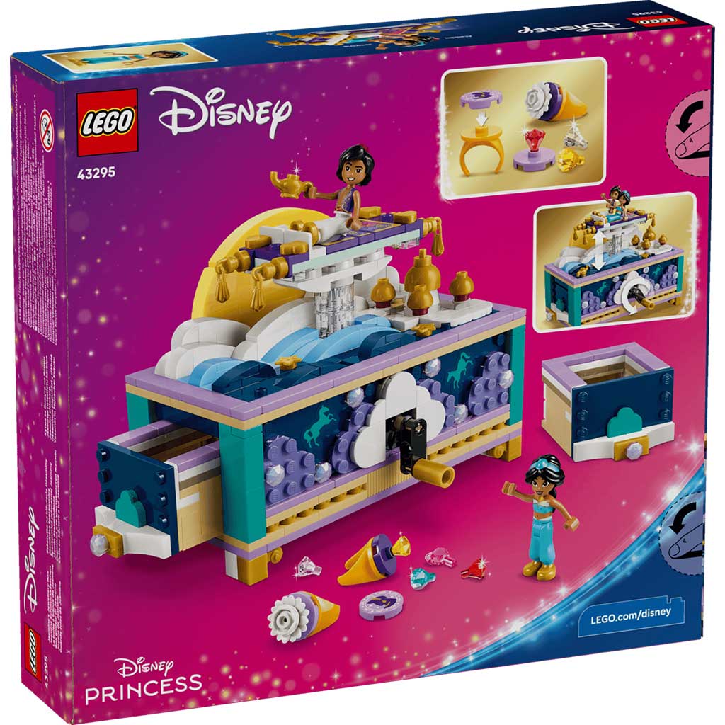 LEGO® Disney™: Кутията за бижута на Жасмин (43295) изображение 8