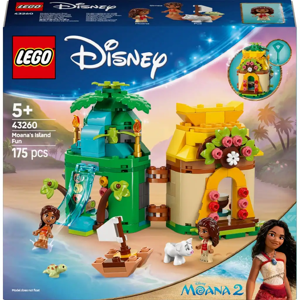 LEGO® Disney: Приключенията на Мауи на острова (43260) изображение 1