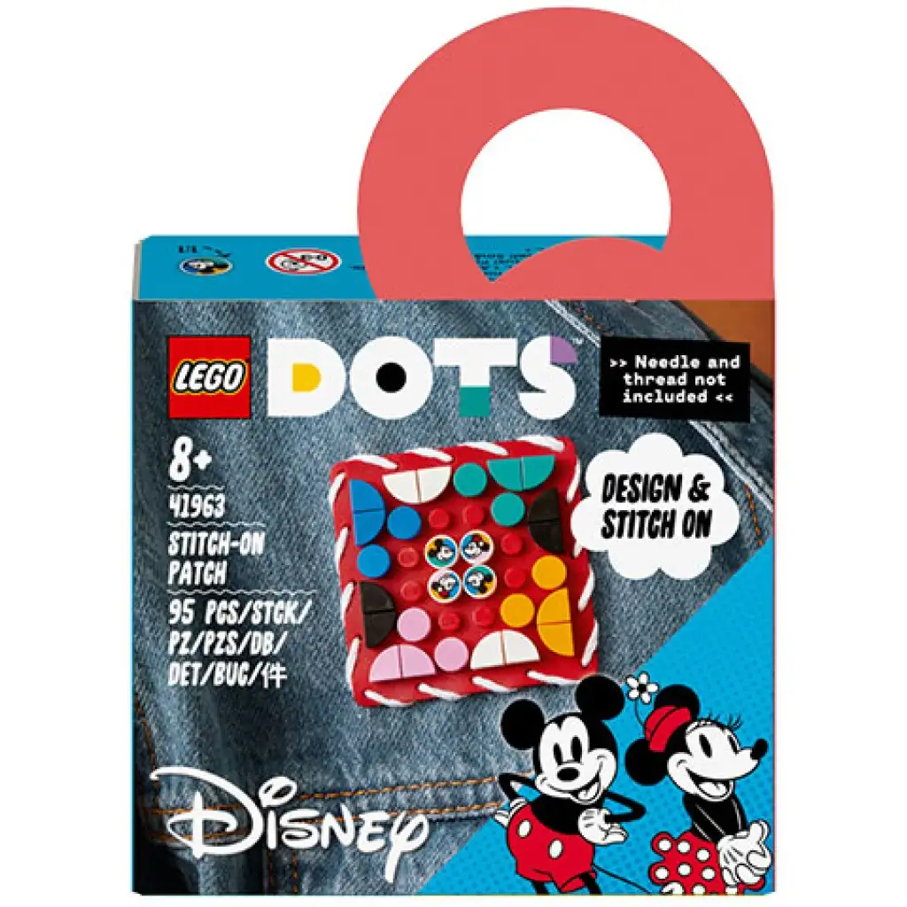 LEGO® DOTS: Мики Маус и Мини Маус нашивка (41963) изображение 1