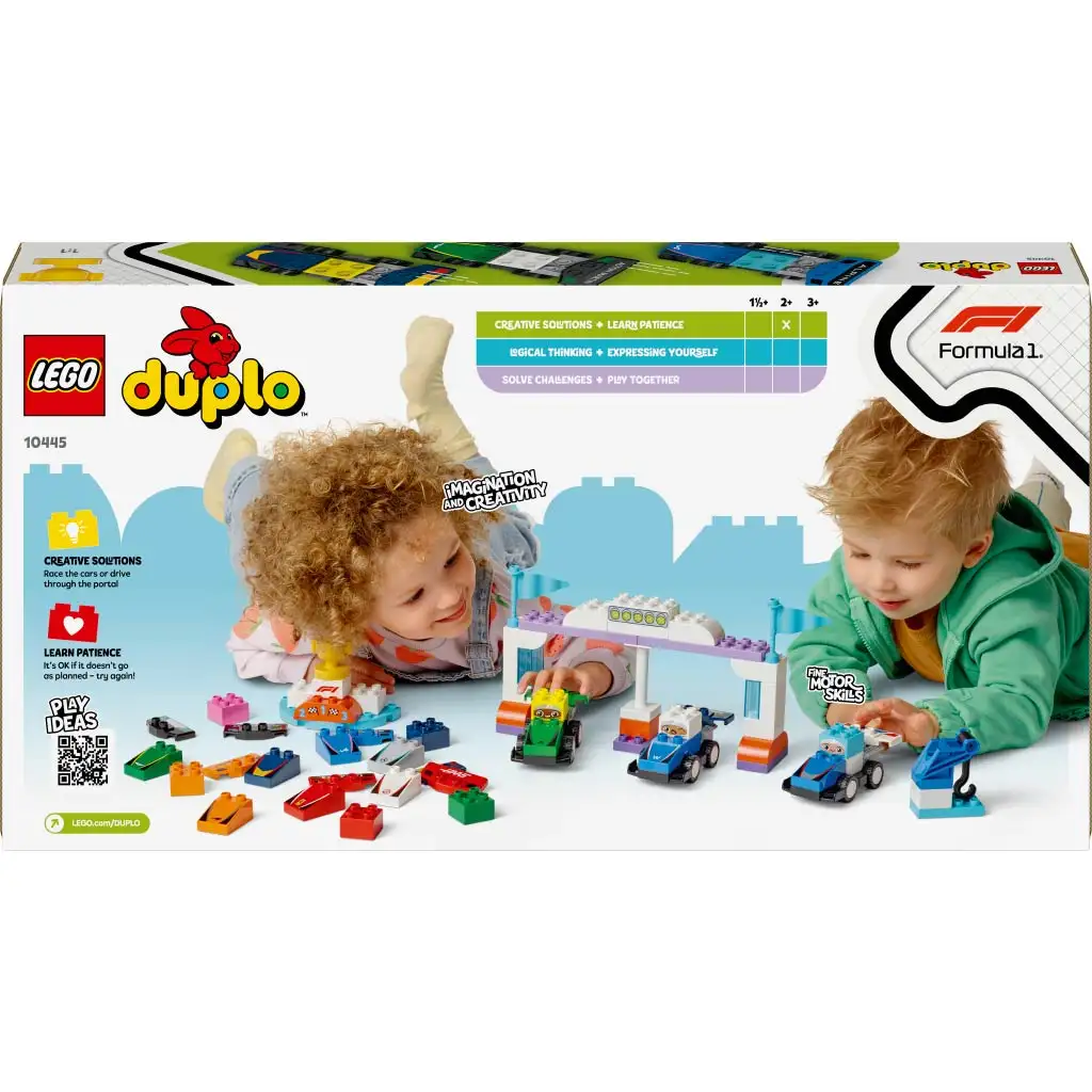 LEGO® DUPLO®: F1® състезателни автомобили и пилоти (10445) изображение 2