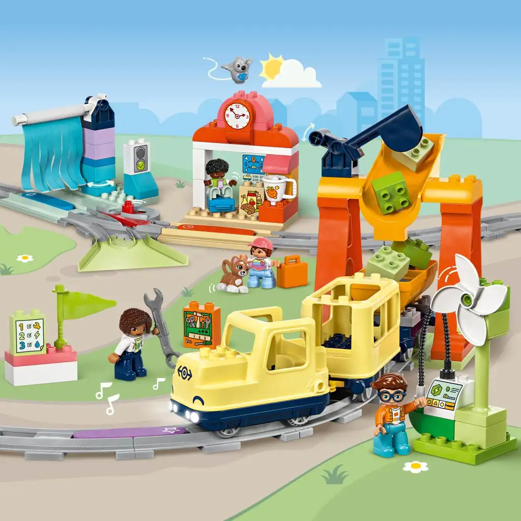 LEGO® DUPLO®: Голям интерактивен влак (10428) изображение 4