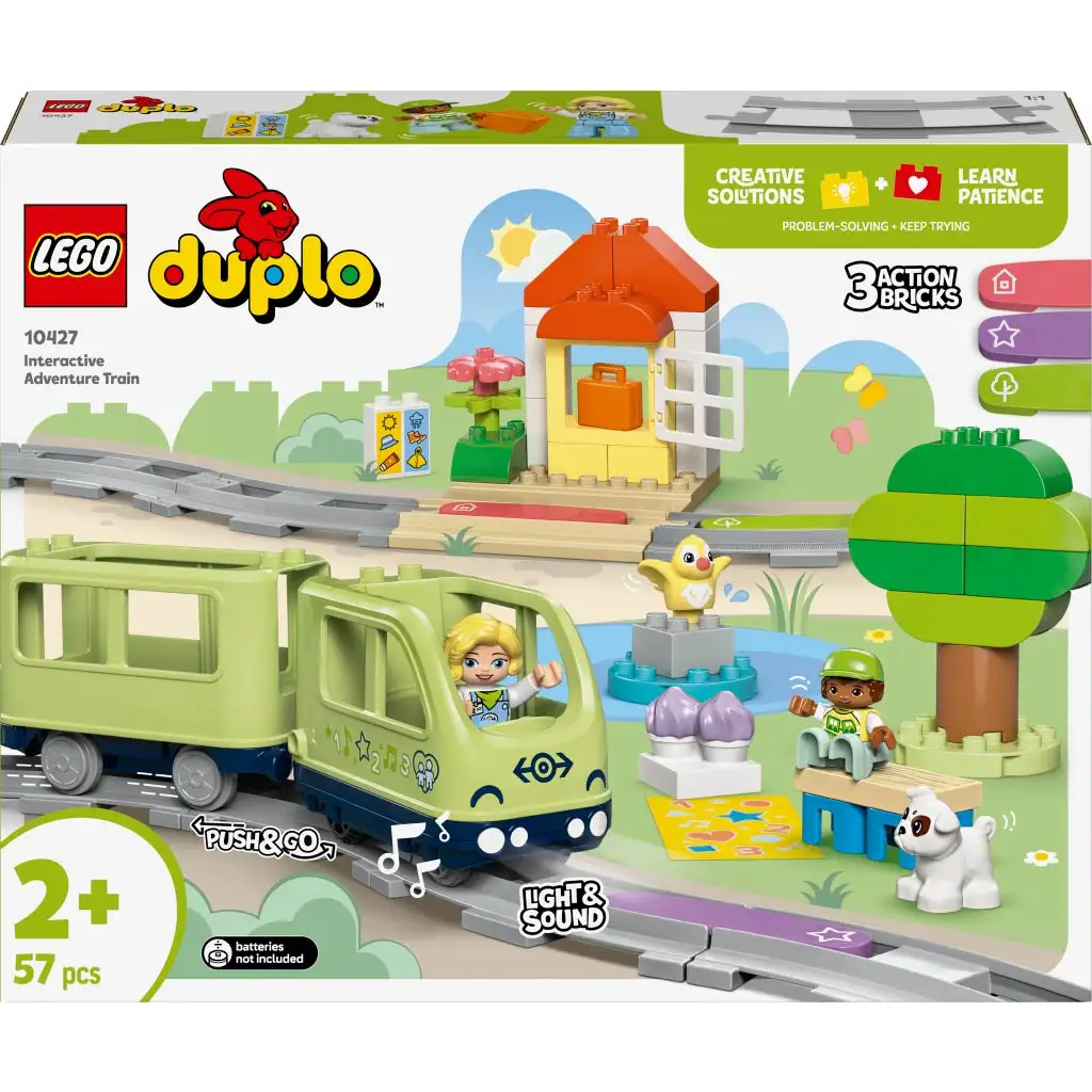 LEGO® DUPLO®: Интерактивен приключенски влак (10427) изображение 1