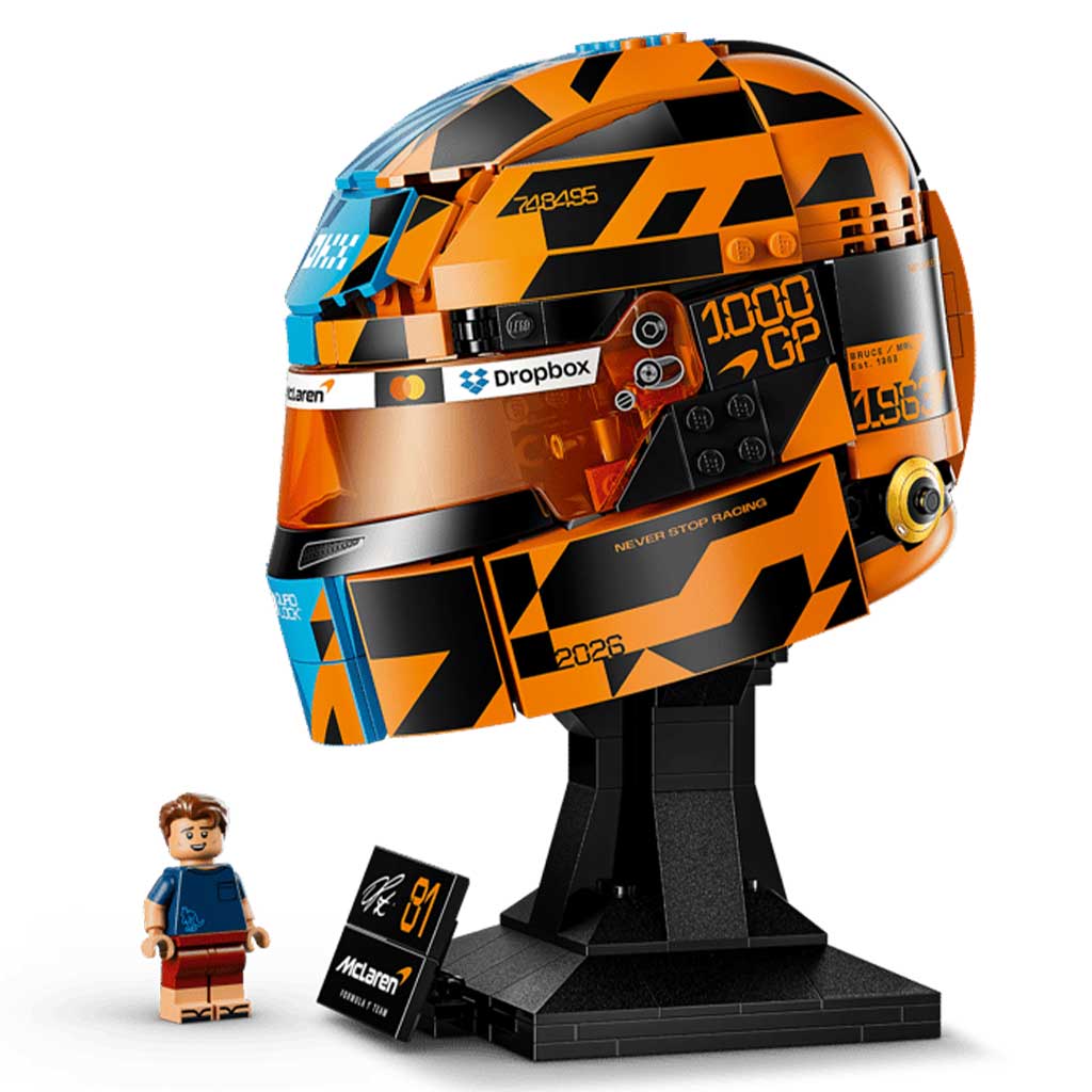 LEGO® Editions: McLaren Mastercard F1® Team Oscar Piastri каска (43017) изображение 3