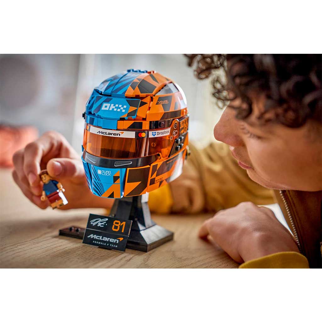 LEGO® Editions: McLaren Mastercard F1® Team Oscar Piastri каска (43017) изображение 5