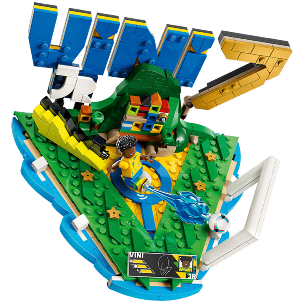 LEGO® Editions: Vини Jr. – Най-добрите моменти на футбола (43027) изображение 4