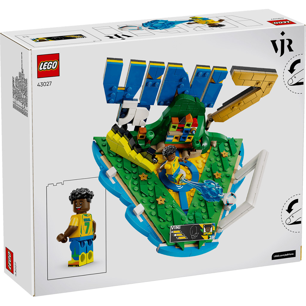 LEGO® Editions: Vини Jr. – Най-добрите моменти на футбола (43027) изображение 7