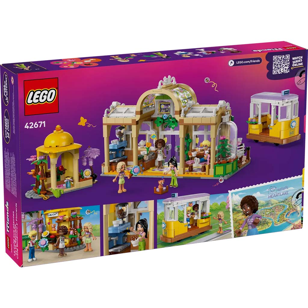 LEGO® Friends: Ботаническо кафене и цветарски магазин (42671) изображение 2