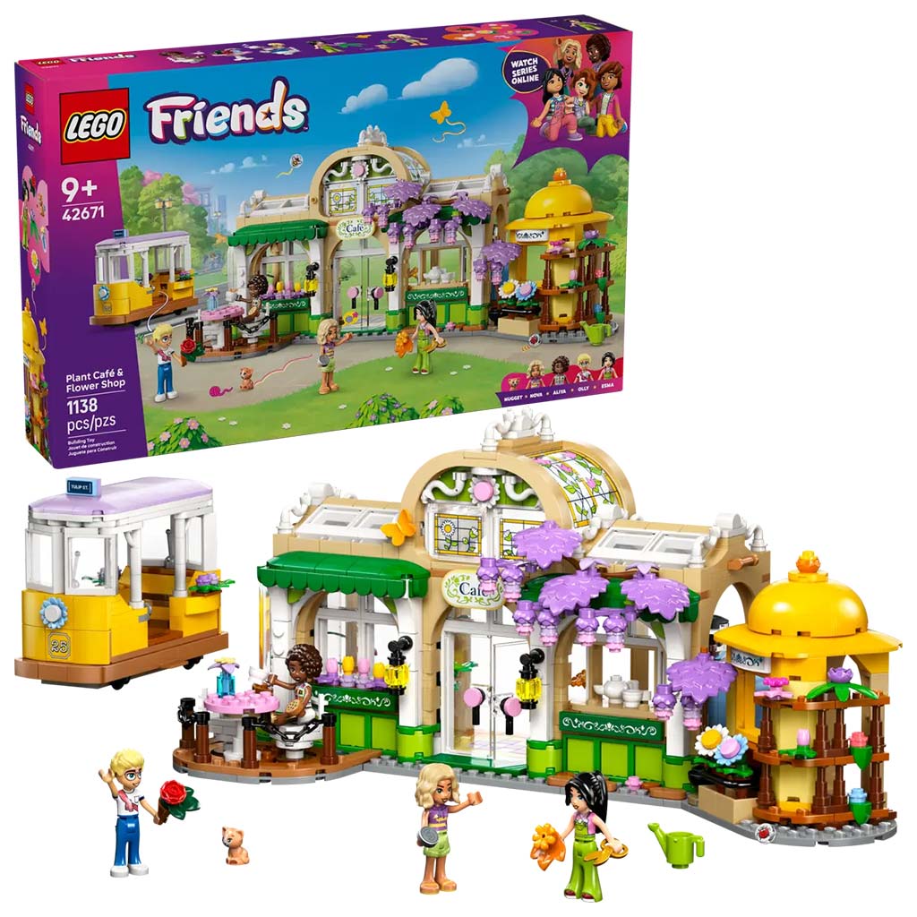 LEGO® Friends: Ботаническо кафене и цветарски магазин (42671) изображение 1