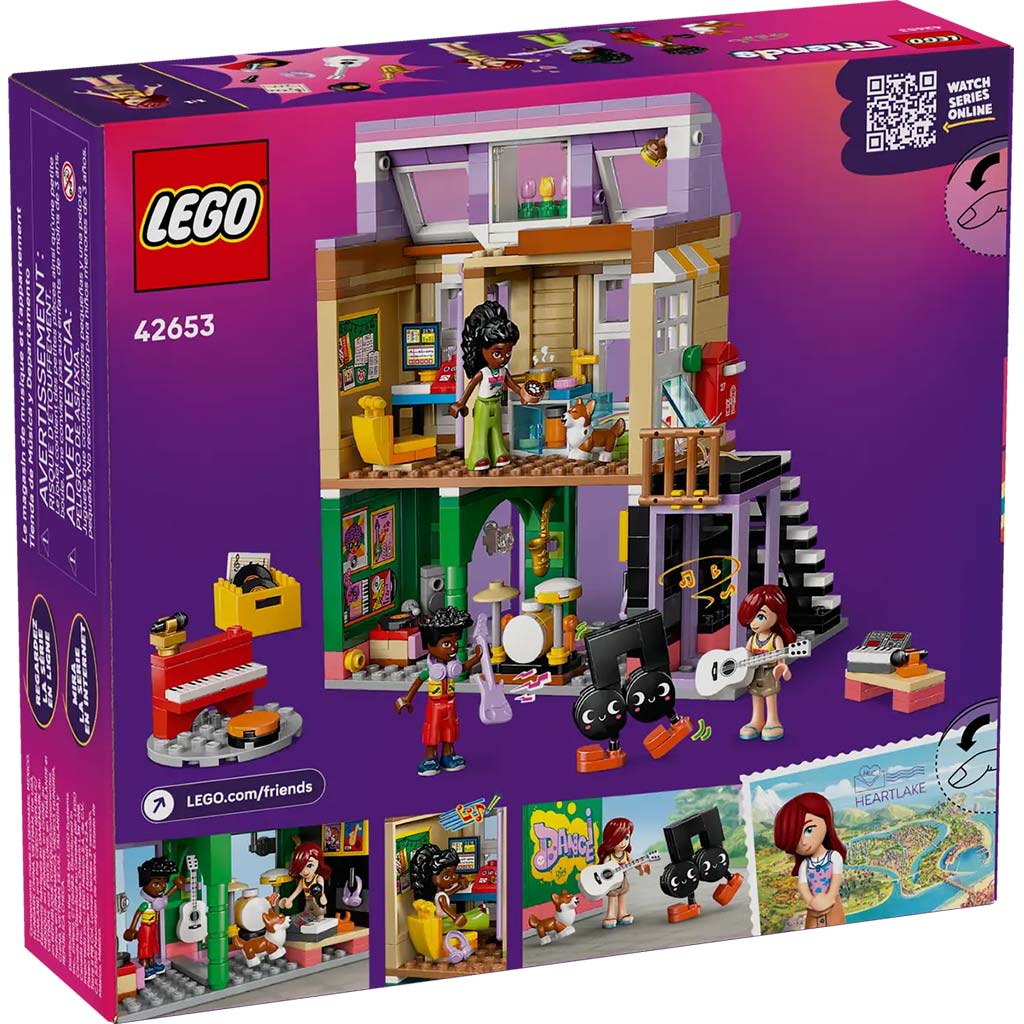 LEGO® Friends: Магазин за инструменти и апартамент (42653) изображение 2