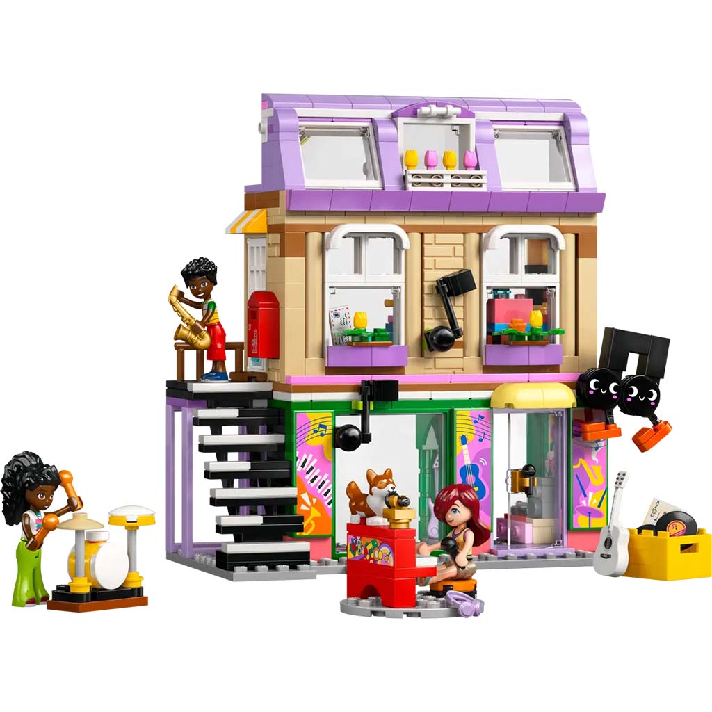 LEGO® Friends: Магазин за инструменти и апартамент (42653) изображение 3