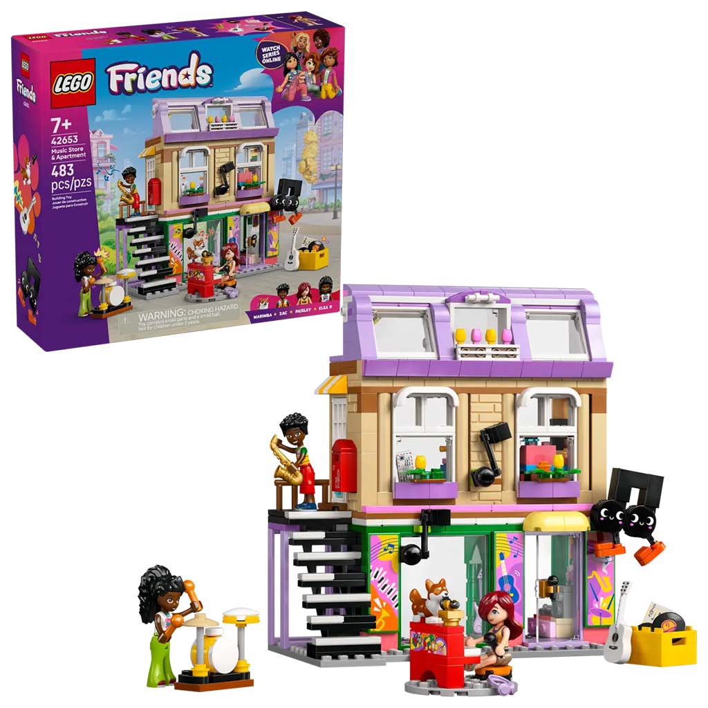 LEGO® Friends: Магазин за инструменти и апартамент (42653) изображение 1