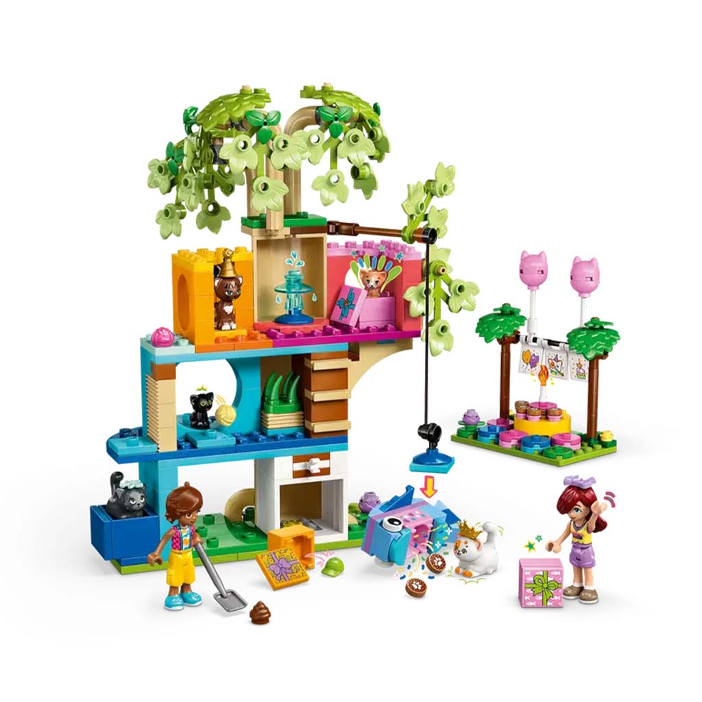 LEGO® Friends: Рожден ден на котенца и котешка къща (42666) изображение 4