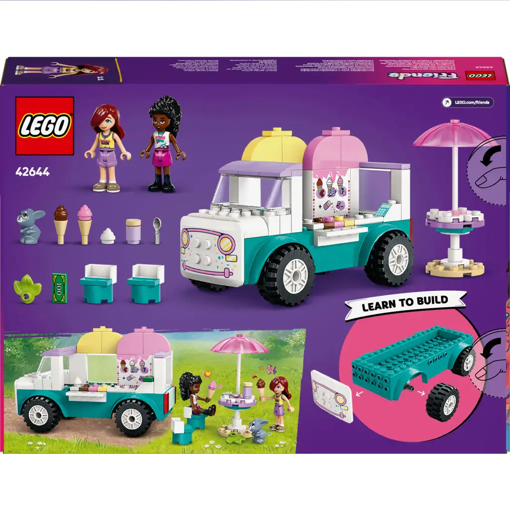 LEGO® Friends: Сладоледен камион в сърцето на града (42644) изображение 5