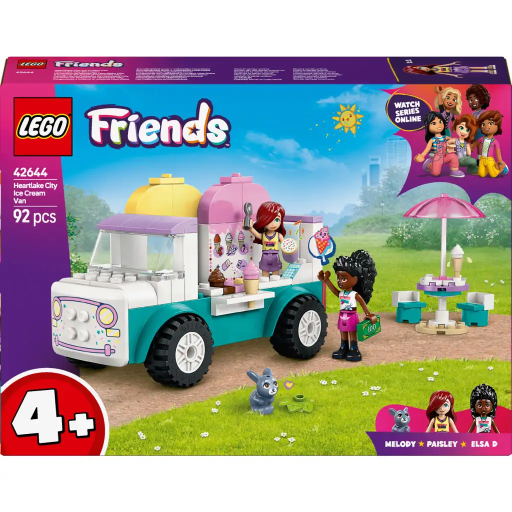 LEGO® Friends: Сладоледен камион в сърцето на града (42644) изображение 1