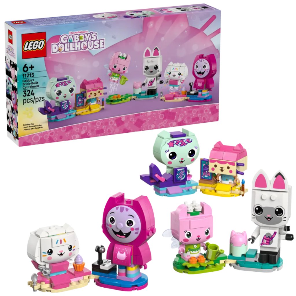 LEGO® Gabi къща за кукли: Котешките приятели на Габи от блокчета (11215) изображение 1