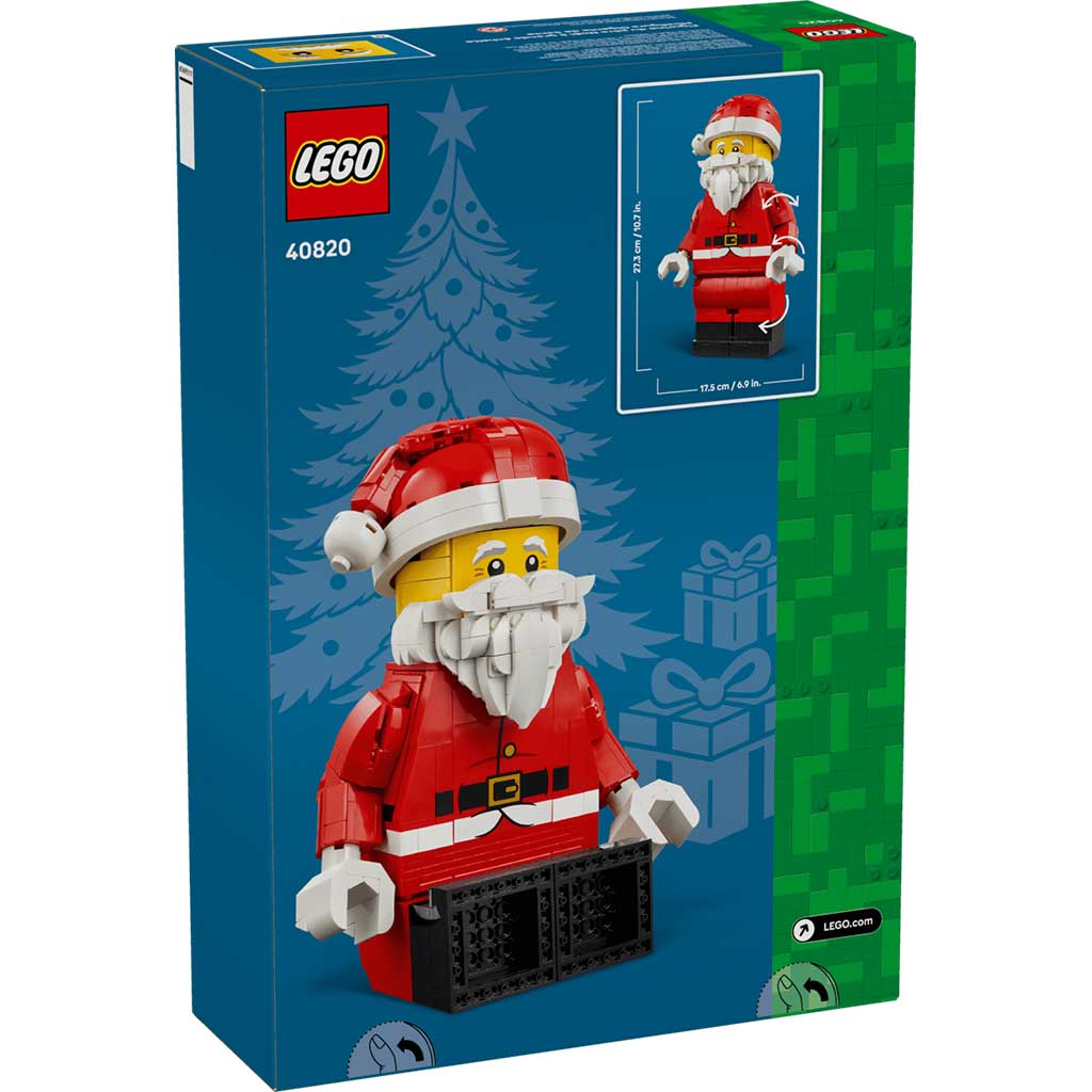 LEGO®: Голям размер Дядо Коледа минифигура (40820) изображение 5
