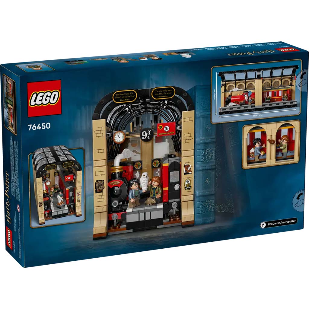 LEGO® Harry Potter: Книжно кътче: Роксфорт™ експрес (76450) изображение 2