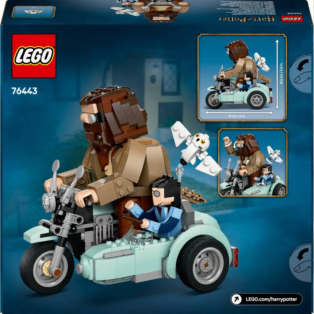LEGO® Harry Potter: Приключенията на Хагрид™ и Хари с мотор (76443) изображение 5