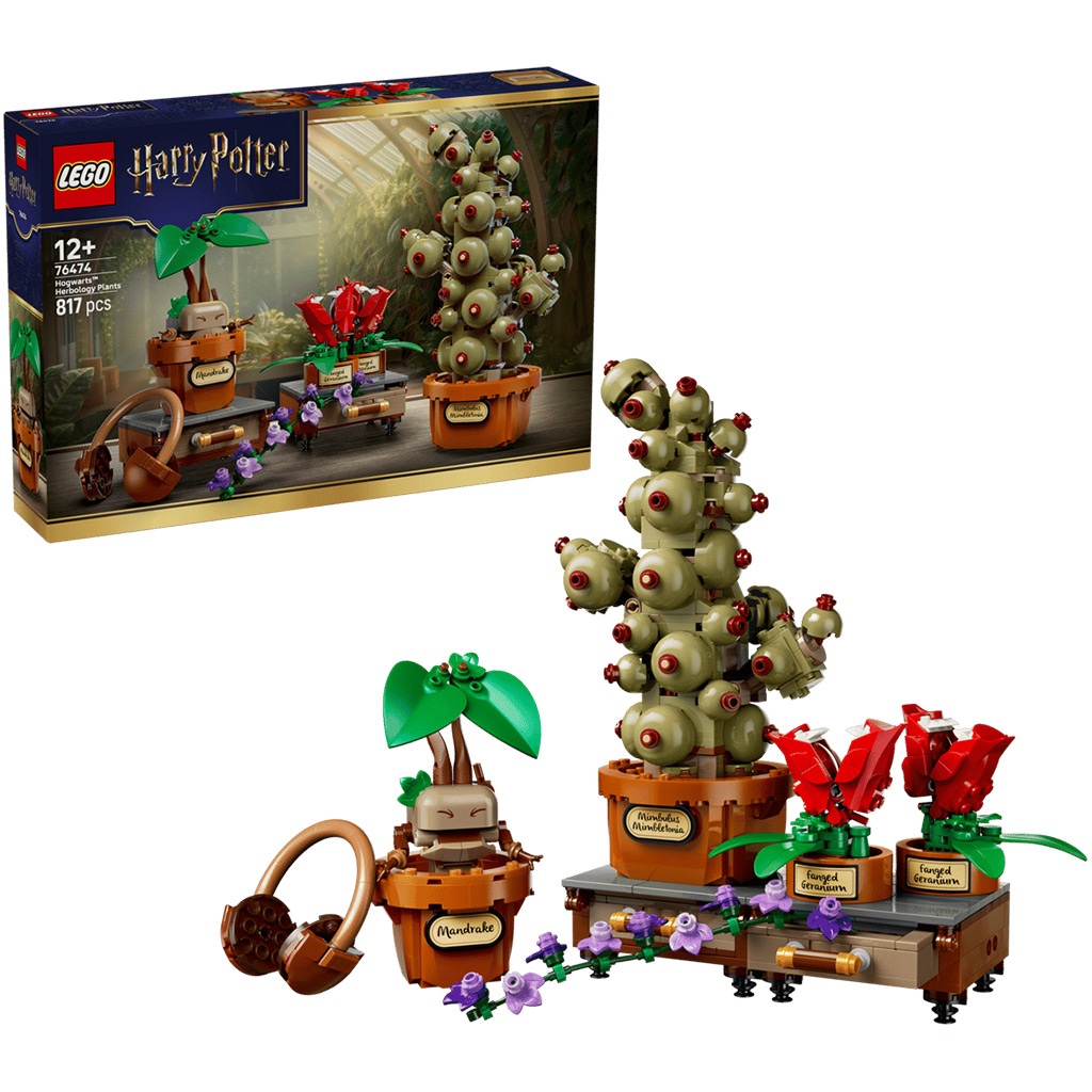 LEGO® Harry Potter™: Растенията от урока по билковъдство в Хогуортс™ (76474) изображение 1