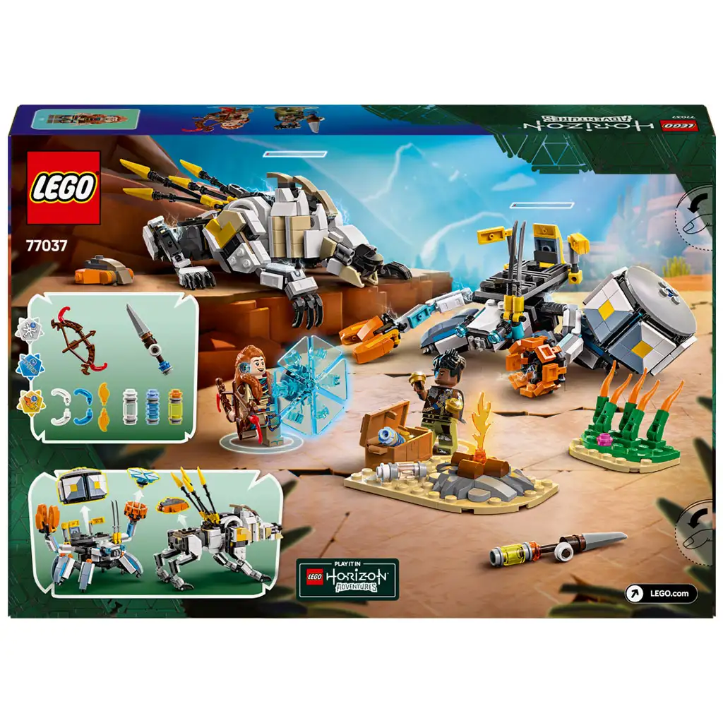 LEGO® Horizon™ Adventures: Aloy и Varl срещу броненосеца и трионозъба (77037) изображение 2