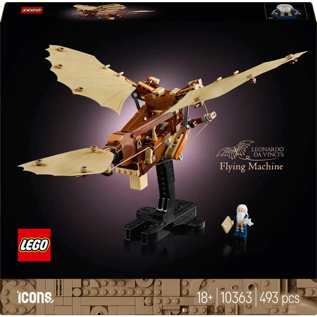 LEGO® Icons: Летателната машина на Леонардо да Винчи (10363) изображение 1