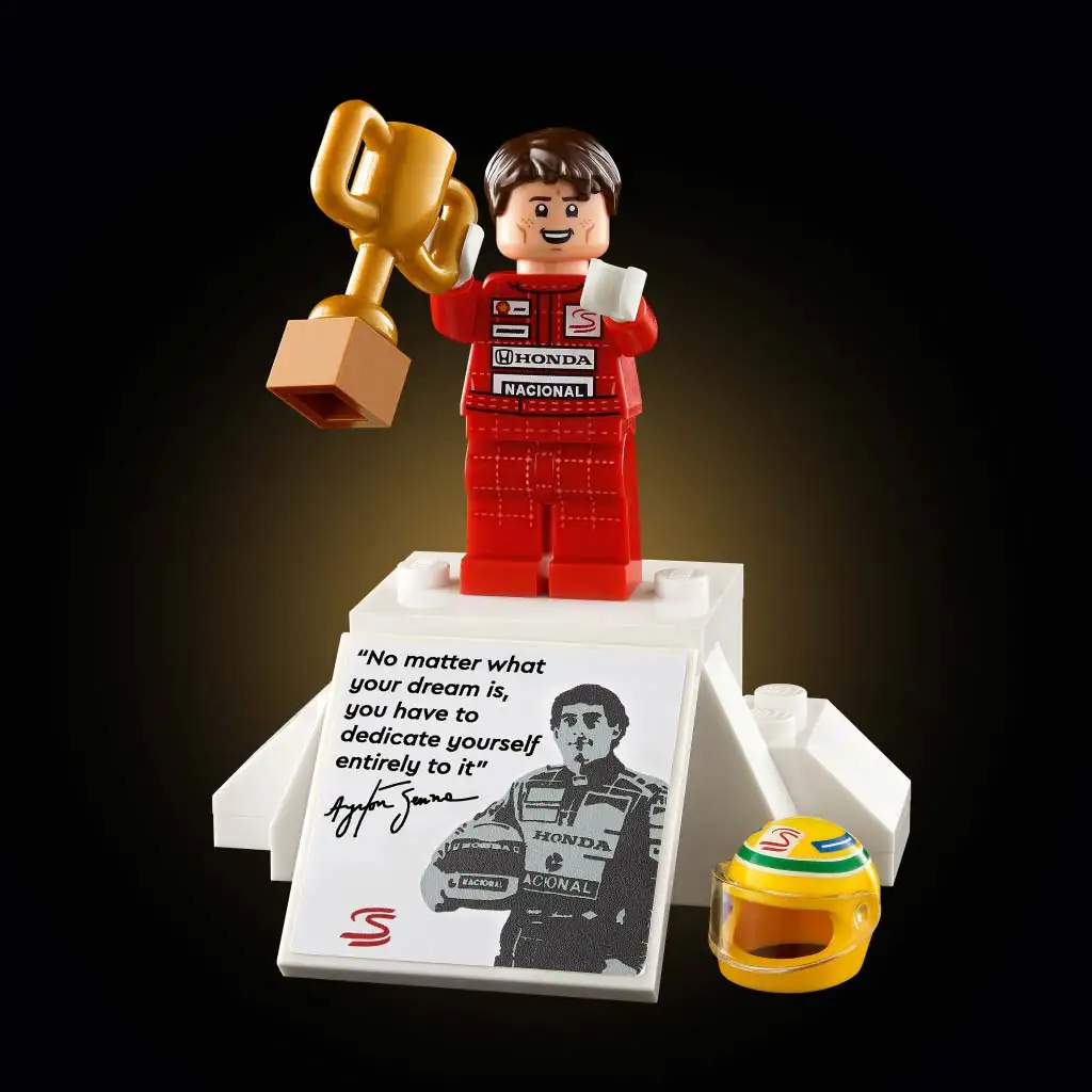 LEGO® Icons: McLaren MP4/4 и Ayrton Senna (10330) изображение 5