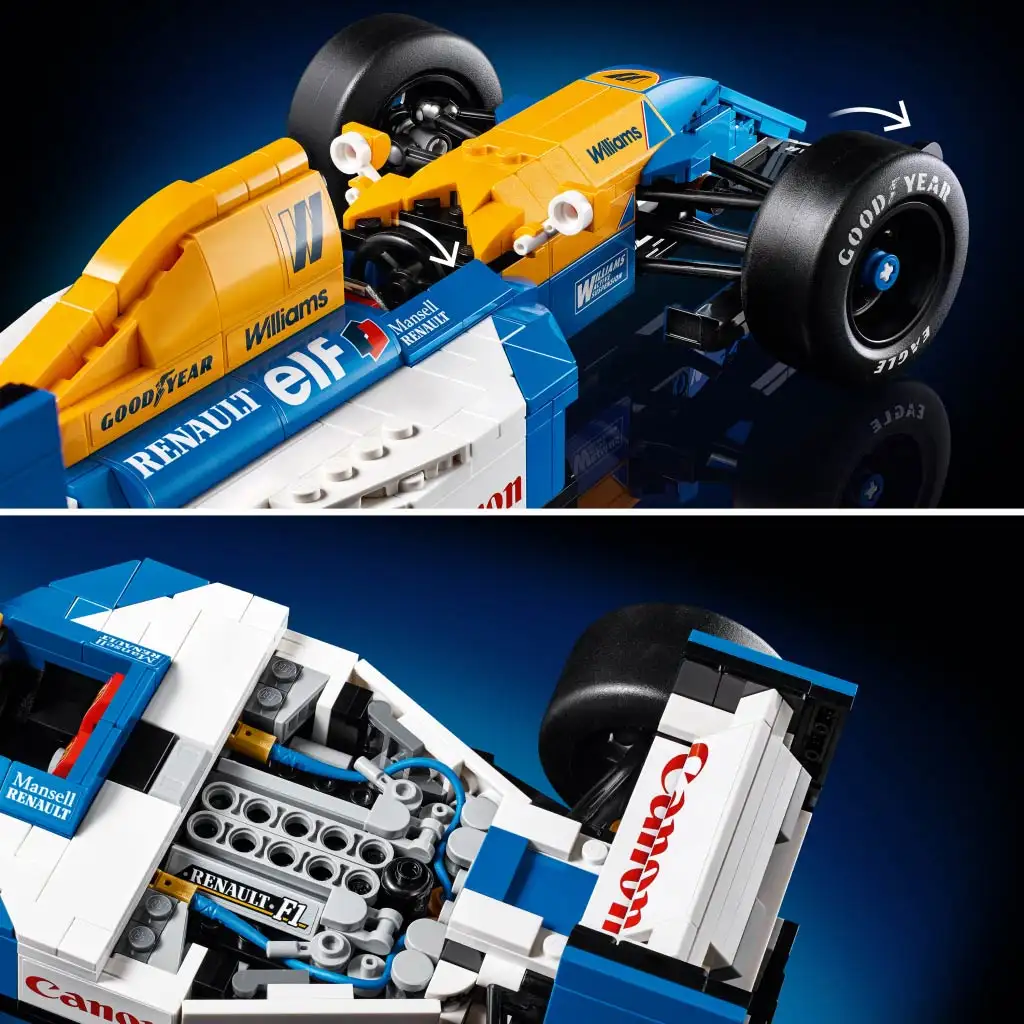LEGO® Icons: Williams Racing FW14B и Nigel Mansell (10353) изображение 4