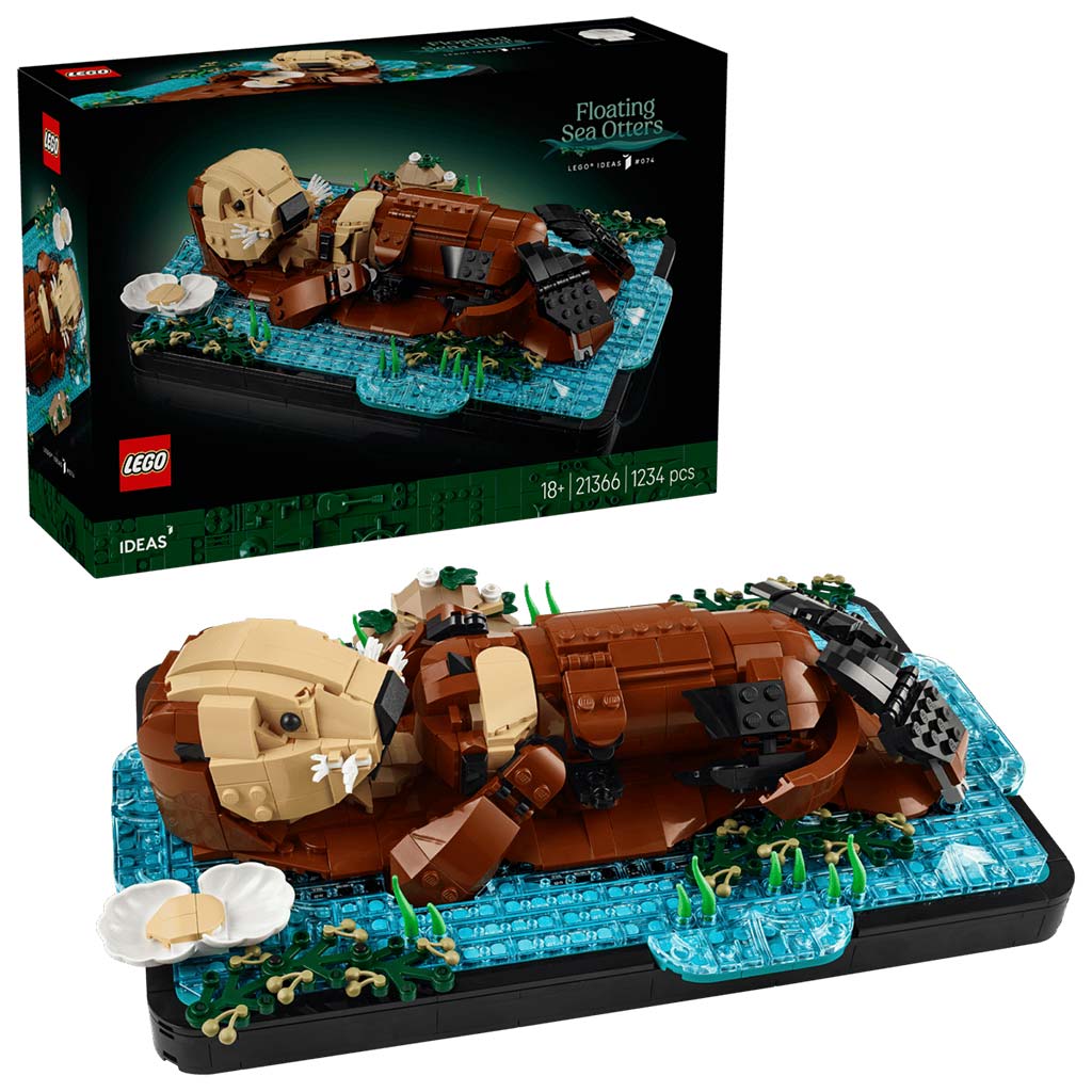 LEGO® Ideas: Плаващи видри (21366) изображение 1