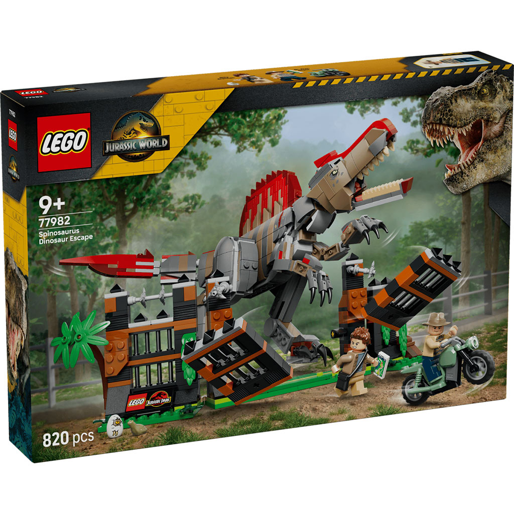 LEGO® Jurassic World™: Бягство от спинозавъра (77982) изображение 1