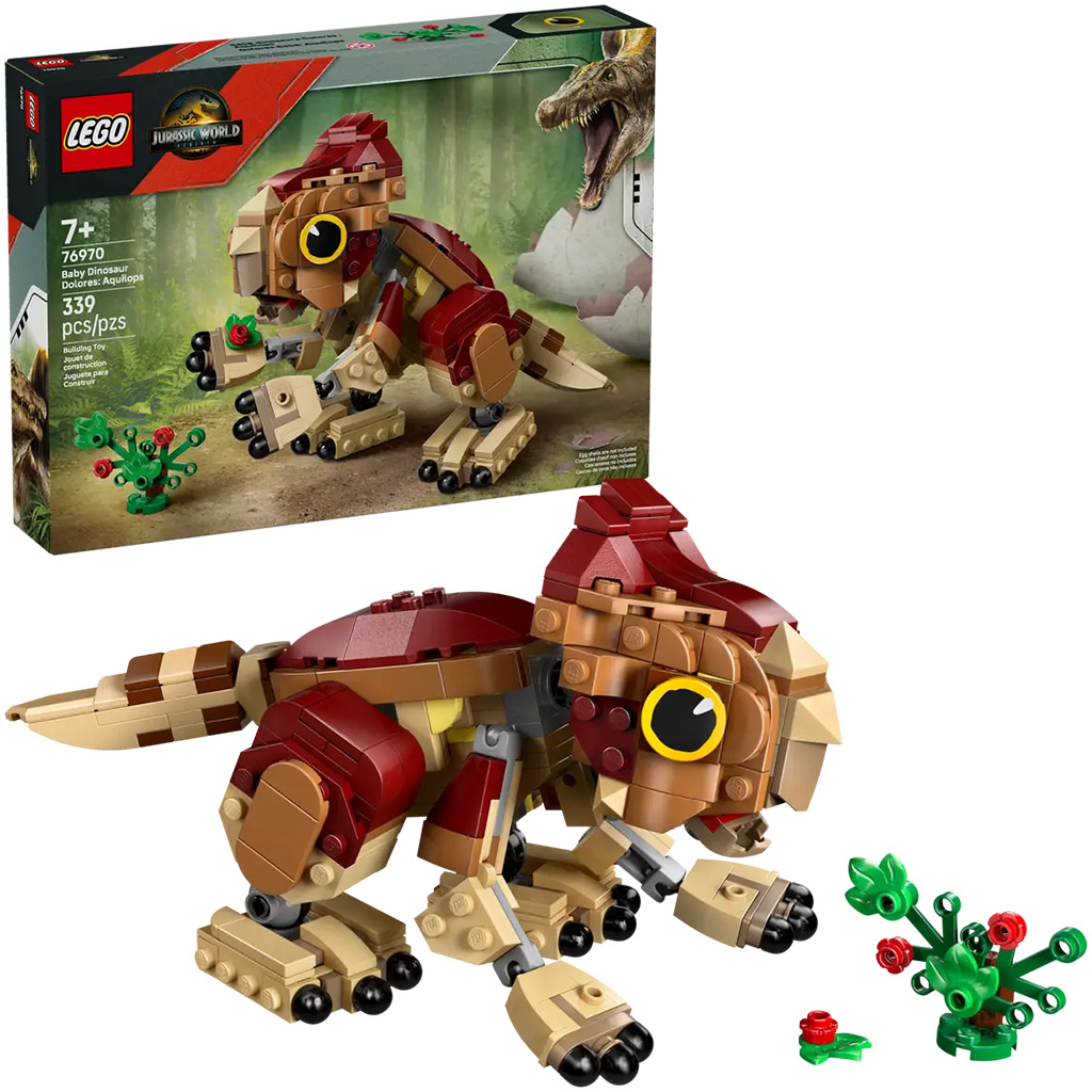 LEGO® Jurassic World: Долорес, бебе динозавър: Аквилопс (76970) изображение 1