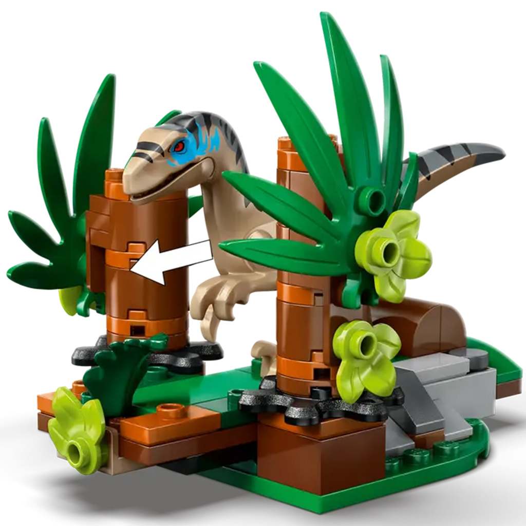 LEGO® Jurassic World: Избягване с джипа от раптора (76972) изображение 5
